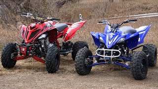 My First Ride on a New Yamaha YFZ450R [upl. by Don]