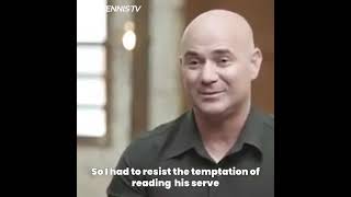 Andre Agassi on Boris Becker  Funny [upl. by Oribelle257]