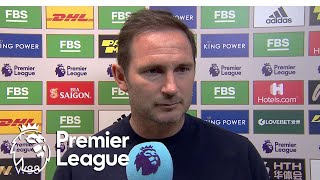 Frank Lampard Everton still have a lot of work to do  Premier League  NBC Sports [upl. by Anilatak]