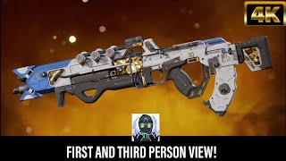 Apex Legends Legendary Flatline Supernova Skin Showcase In First amp Third Person View “ 4K “ [upl. by Ailatan]