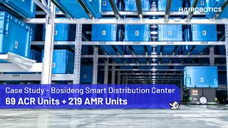 Bosideng Smart Distribution Center 69 ACR units  219 AMR units [upl. by Cire]